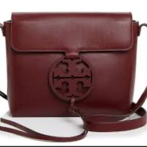 Tory Burch Leather Miller Cross-body